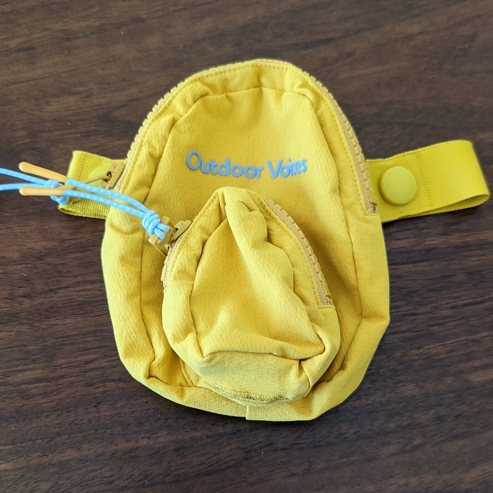 Outdoor Voices Snacks tiny backpack